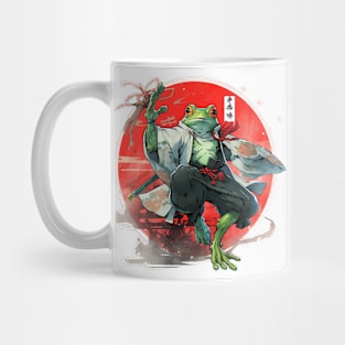 samurai frog Mug